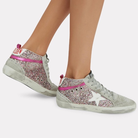 rainbow glitter superstar